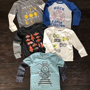 Boys long sleeve t-shirts